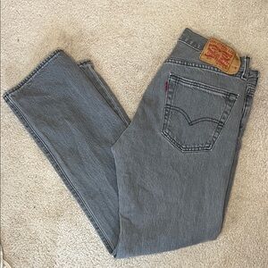 Levi's Gray Straight Men Jeans
